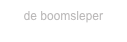 de boomsleper